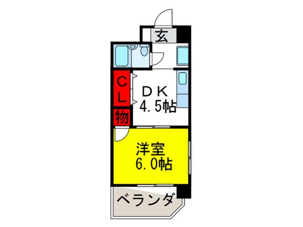 フロ－レンス小野原の物件間取画像